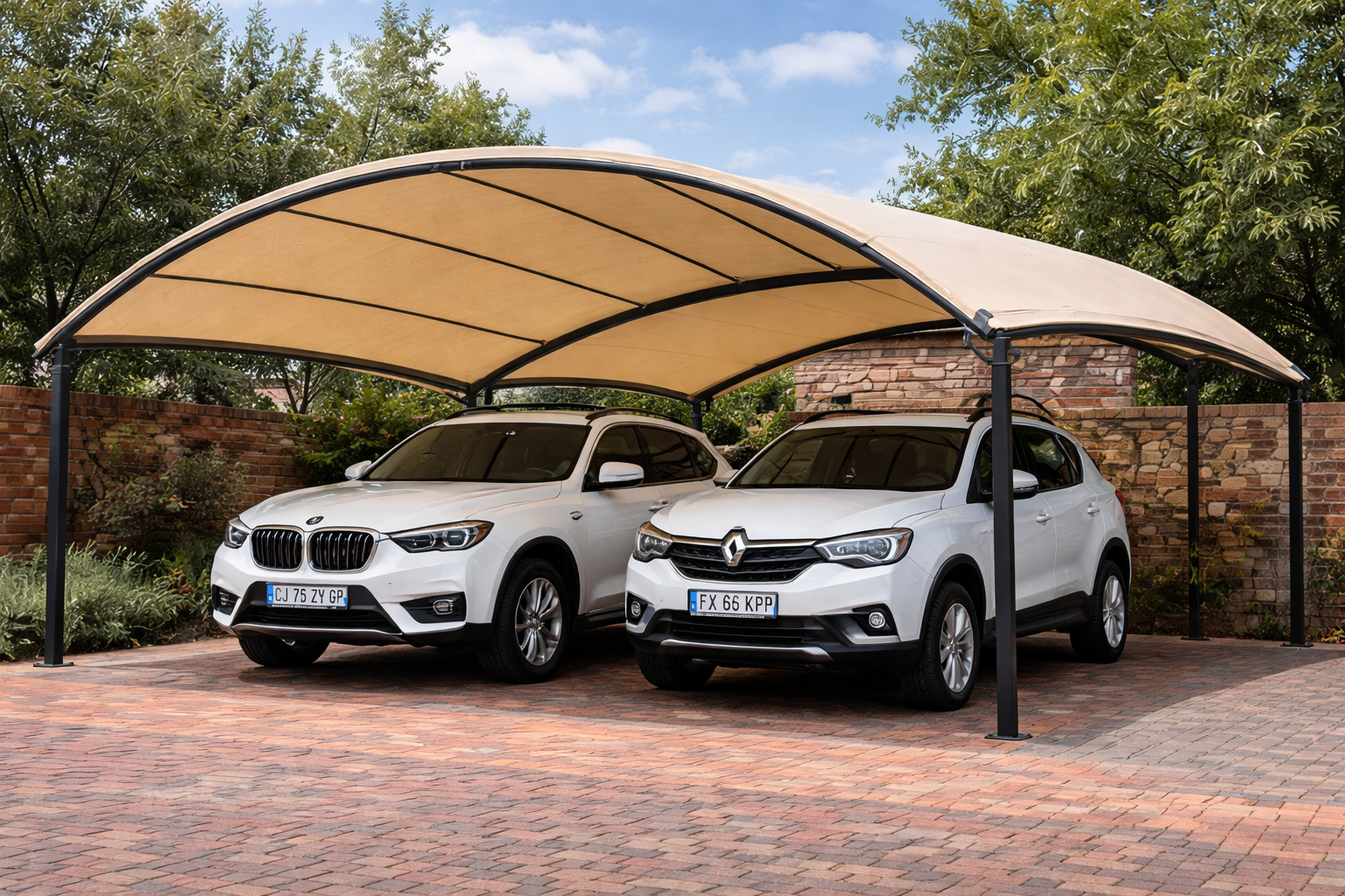 Curved Carport Design