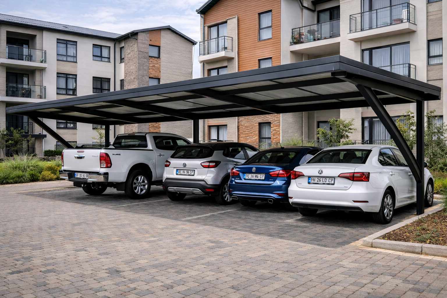 Flat Carport
