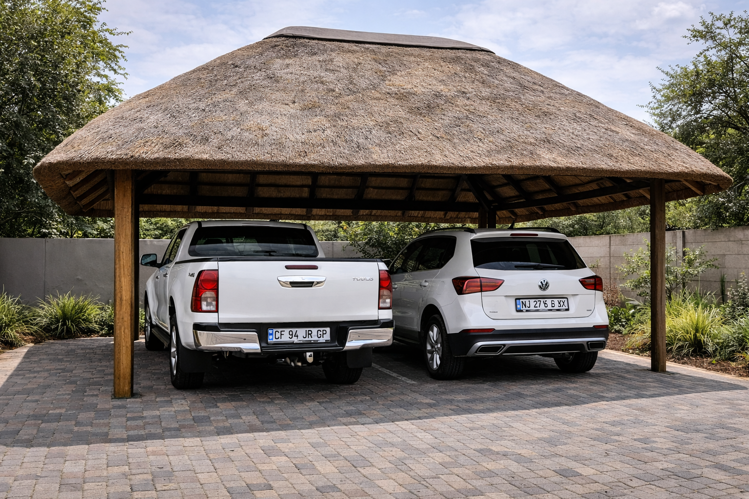 Green Roof Carport